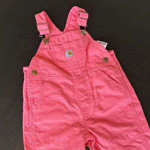 Carhartt Kids Bright Pink Overalls